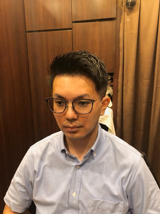 メンズ ヒロ銀座川崎 志田健介のヘアスタイル
