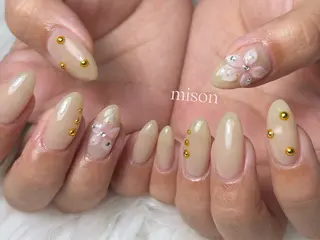 ネイル mison 安形友花のネイルデザイン