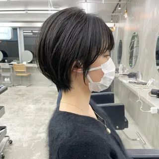 ショート カラー 華 /ショート/ボブのヘアスタイル
