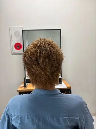 メンズ メンズパーマ特化 園田 楓莉のヘアスタイル