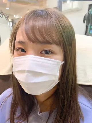 マツエク・マツパ 角戸 りおのヘアスタイル