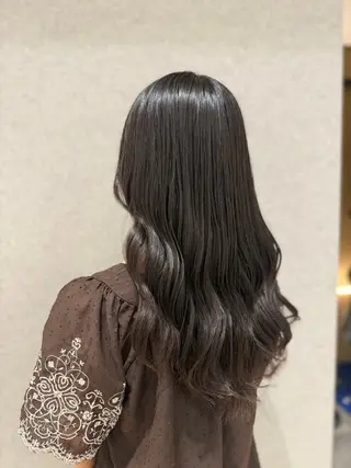 ロング 村岡 希蘭のヘアスタイル