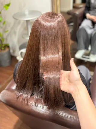 ロング カラー よしだ まゆこのヘアスタイル