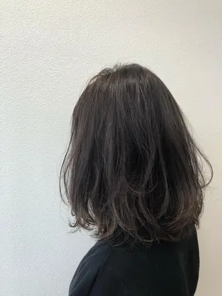 ミディアム カラー 🍃柔らか透け髪 /表参道/瑞希🍃のヘアスタイル
