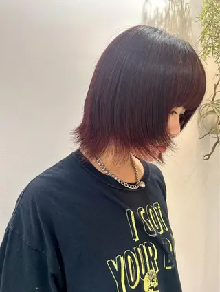 ミディアム hair&eye🎀 /momoKaのヘアスタイル