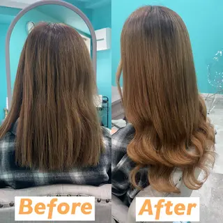 ロング 本間 めいみのヘアスタイル