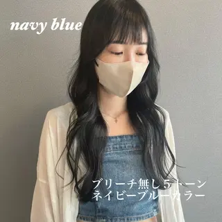 ロング カラー kitin 吉祥寺 山岸花のヘアスタイル