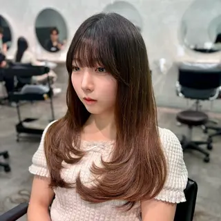 ロング 🌟韓国ボブ/韓国 レイヤー🌟/大堰のヘアスタイル