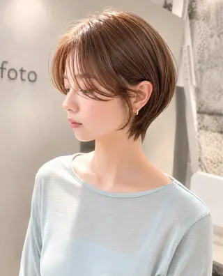 ショート 骨格診断で絶対可愛い ✨丸みショート✨凌弥のヘアスタイル