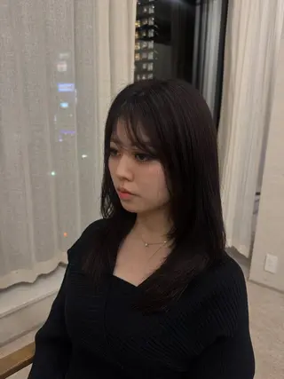 ロング 河野 愛莉のヘアスタイル