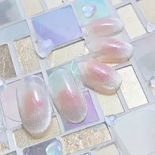 ネイル 手描きアート&推し活 🌟Wisteriaのネイルデザイン