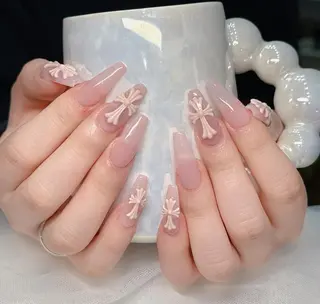 ロング カラー Bling Salonのネイルデザイン