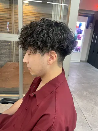 パーマ メンズ 町田エリアＮｏ．１/ パーマ特化/太田京希のヘアスタイル