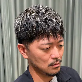 ショート 浦添メンズ 経験20年／のヘアスタイル