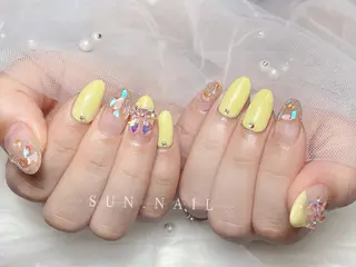 ネイル SUN nail上本町のネイルデザイン