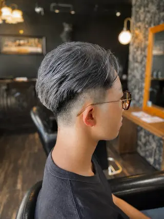 ショート カラー メンズ 齋木 陽輝のヘアスタイル