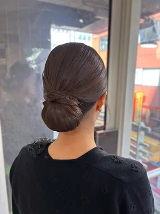 ヘアアレンジ 艶カラー✨️ りなこのヘアスタイル