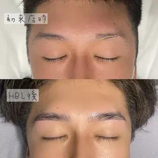 メンズ アイブロウ eclipse eyelashのマツエク・マツパデザイン