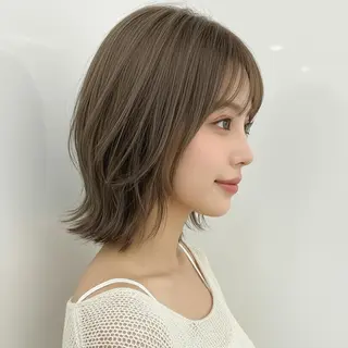 ミディアム クセ毛解決💠艶髪 縮毛矯正💠棚村竜太のヘアスタイル