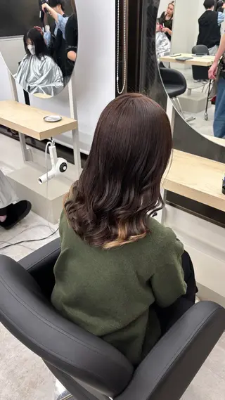 ミディアム 【髪質改善💠艶髪】 よねゆうのヘアスタイル