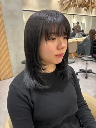 ロング カラー 髪質改善/透明感 カラー/吉田光佑のヘアスタイル