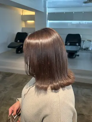 セミロング カラー ブリーチ/ハイトーン ⚗️HARUKAのヘアスタイル