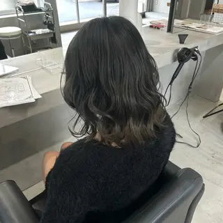 ミディアム momoka｜ 透明感カラーのヘアスタイル
