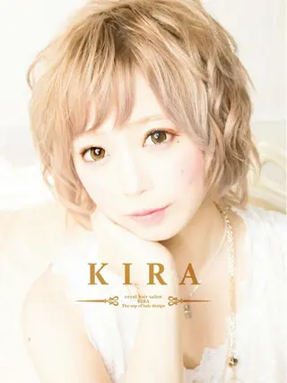 ショート 【KIRA 代表】 TATSUYAのヘアスタイル