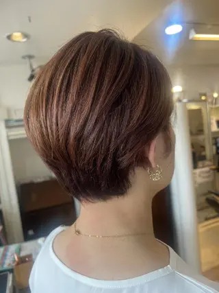ショート 椎橋 美帆野のヘアスタイル