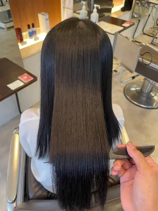 ロング LABO. 門屋和香那のヘアスタイル