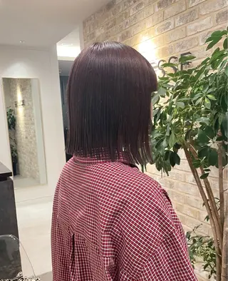 ミディアム カラー 💝ブリーチ ショート/れい💝のヘアスタイル