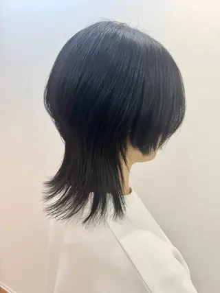 ミディアム 佐々木 有彩のヘアスタイル