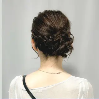 ヘアアレンジ 川崎ヘアメイク🪞 CHATEAUのヘアスタイル