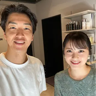 セミロング ショート職人 美容師【KENTA】のヘアスタイル