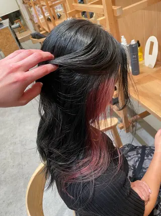 ロング カラー たなか こころ🎀のヘアスタイル