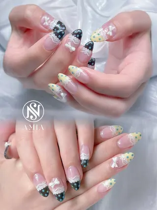 セミロング 🌟AMIA BEAUTY🌟のネイルデザイン