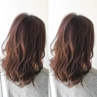 セミロング カラー パーマ ヘアアレンジ メンズ キッズ ネイル マツエク・マツパ アイブロウ 渋谷レイヤーカット❌ 縮毛矯正専門/武田涼のヘアスタイル