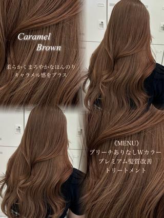 ロング みゆ|韓国ガーリー ×柔らか艶カラー⊹のヘアスタイル