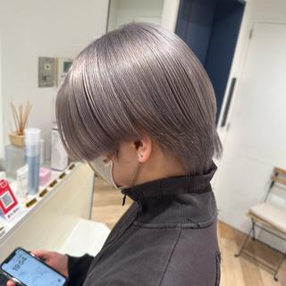 ショート 💛NOZOMI💛 ハイトーンカラーのヘアスタイル