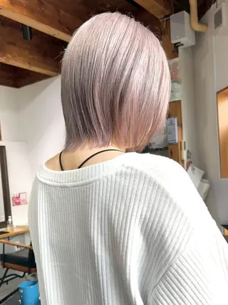 ミディアム 馬場 涼平のヘアスタイル