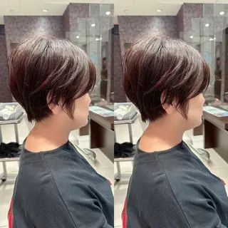 ショート 益野 凌のヘアスタイル