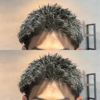 ショート パーマ指名率No1 メンズ特化ケイトのヘアスタイル