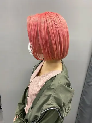 ショート カラー 【痛くないブリーチ】 野村友大のヘアスタイル
