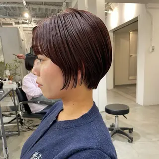 ショート ショート〜ボブ✂︎ 武蔵小杉 南澤佑介のヘアスタイル