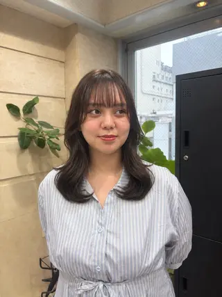 ミディアム きょうか🩶 /艶髪/髪質改善のヘアスタイル