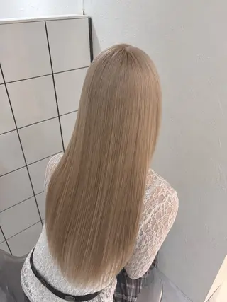 ロング カラー うる艶ワンホン/ HINANO🩶のヘアスタイル