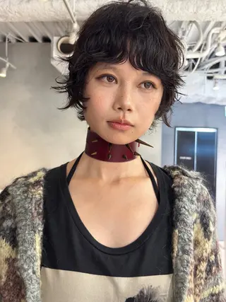 ショート パーマ 🌿【パーマ美容師】 カイチ🌿のヘアスタイル