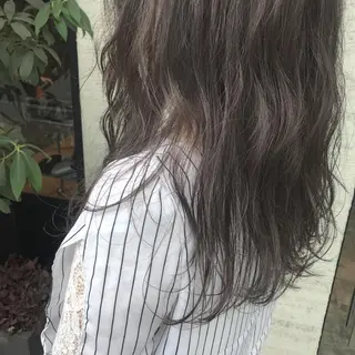ロング kiyono ⭐︎ダブルカラーのヘアスタイル