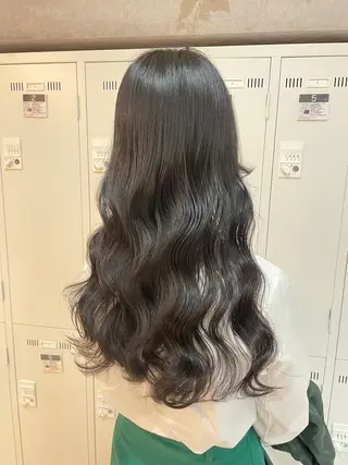 ロング 透明感カラー🇰🇷 レイヤー✨桑原　研太のヘアスタイル