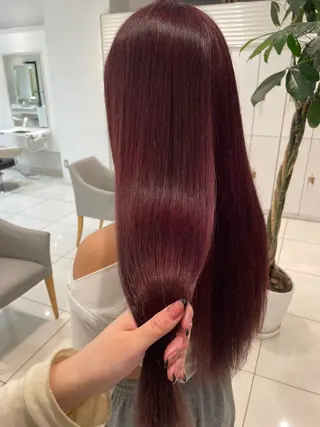 ロング 小林 穂乃里のヘアスタイル